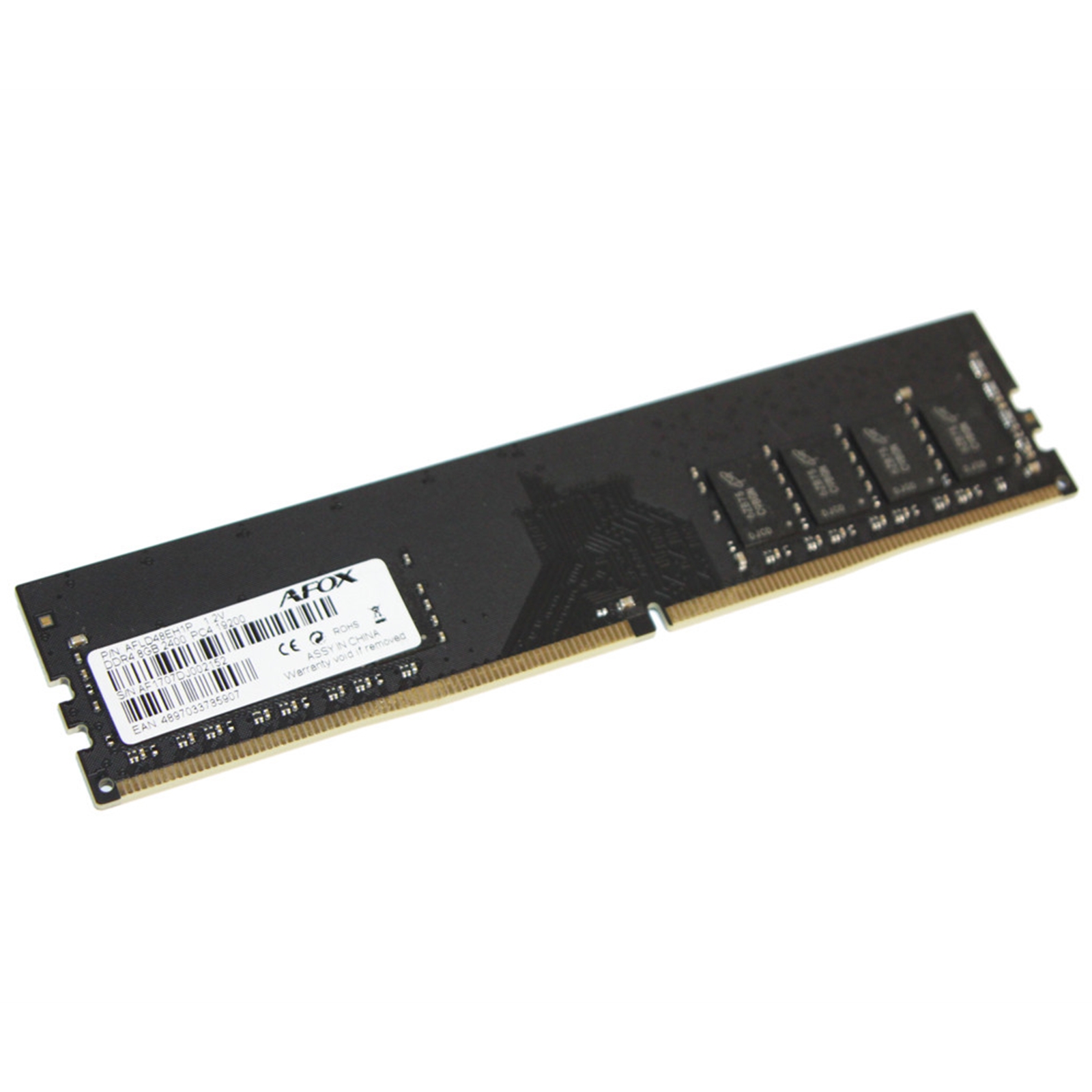 Память оперативная DDR4 8Gb PC4-19200 2400Mhz AFOX